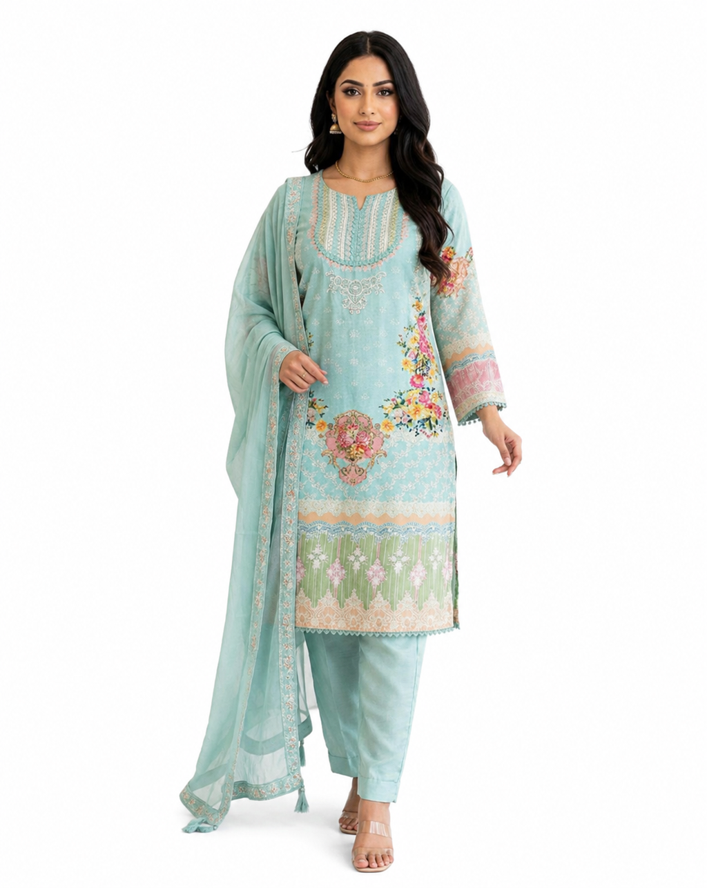 Pastel colour Elegance for any occasion women pent suit